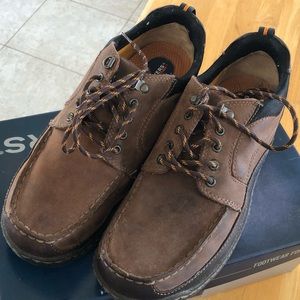 Men’s Dockers Brawl brown tie shoes